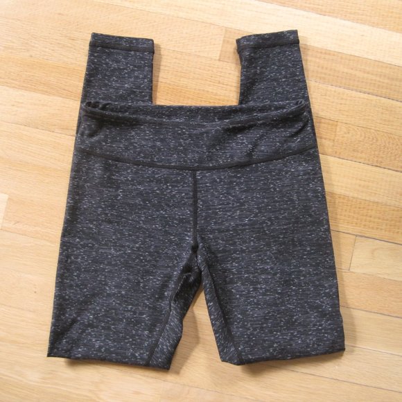 Zella Live In Leggings Black Space Dye Full Length Mid-Rise Size M - Picture 2 of 6